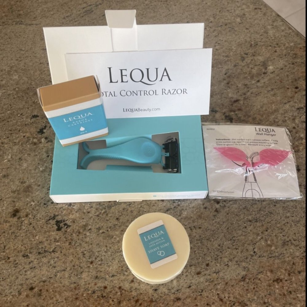 Lequa Razor set ( Razor , 4 blade refill & shave soap ) - Picture 11 of 11